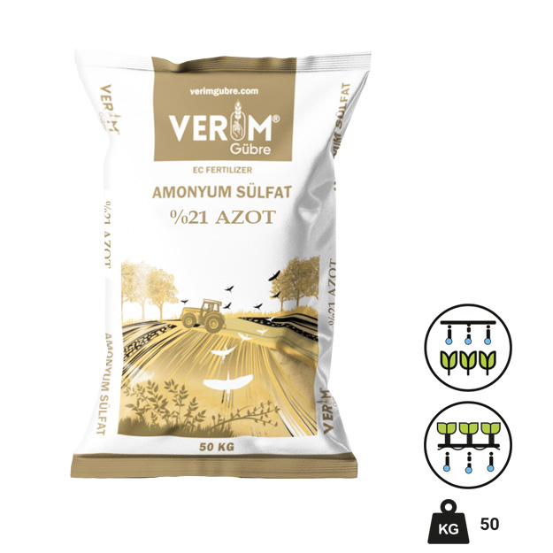 %21 Azot AMONYUM SÜLFAT